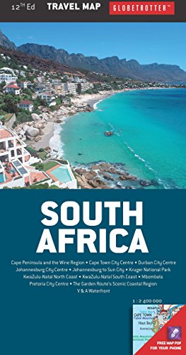 9781780096414: South Africa Travel Map (Globetrotter Travel Map)
