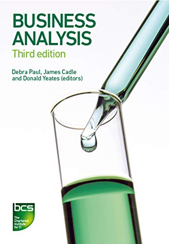 Imagen de archivo de Business Analysis a la venta por Reuseabook