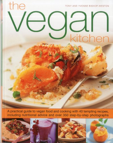 Stock image for The Vegan Kitchen: A Practical Guide to Vegan Food and Cooking with Over 40 Tempting Recipes, Including Nutritional Advice and More Than 350 Step-by-step Photographs for sale by WorldofBooks