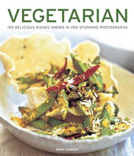 Stock image for Vegetarian: 150 Delicious Dishes Shown in 200 Stunning Photographs for sale by HPB Inc.