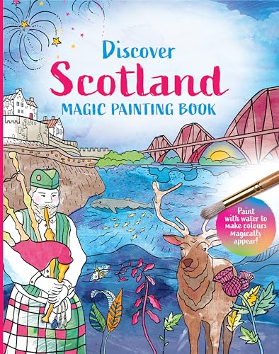 Beispielbild fr Discover Scotland: Magic Painting Book zum Verkauf von Blackwell's
