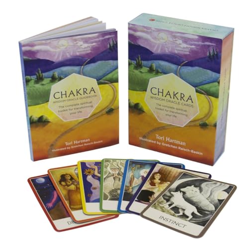 Stock image for Chakra Wisdom Oracle Cards: The Complete Spiritual Toolkit for Transforming Your Life for sale by BooksRun