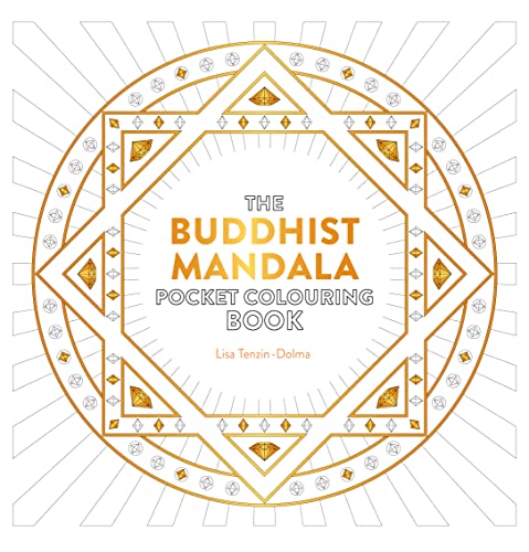 Stock image for The Buddhist Mandala Pocket Colouring Book: 26 Inspiring Designs for Mindful Meditation and Colouring for sale by WorldofBooks