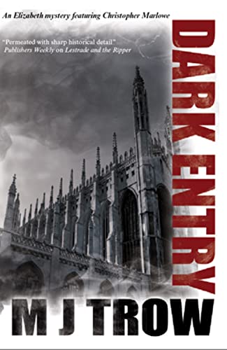 Beispielbild fr Dark Entry (A Christopher Marlowe Mystery, 1) zum Verkauf von SecondSale