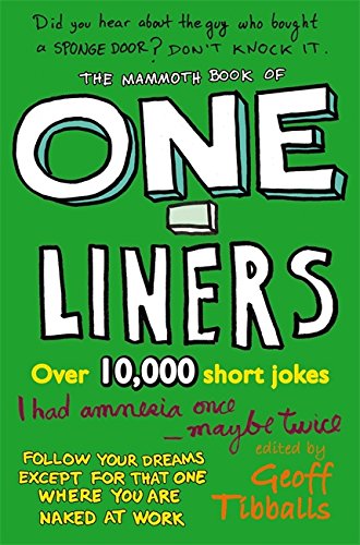 Stock image for The Mammoth Book of One-Liners for sale by Blackwell's