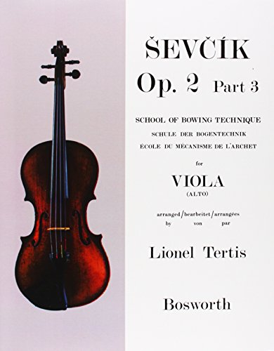 9781780380735: Sevcik viola studies: school of bowing technique part 3