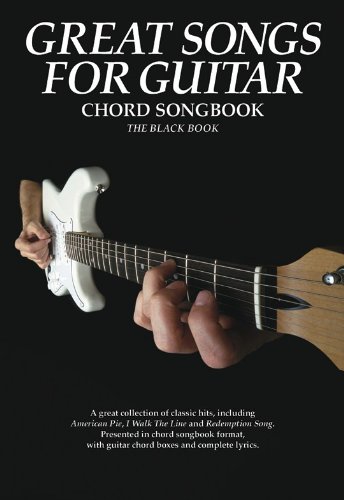 Beispielbild fr Great Songs for Guitar - Black Book zum Verkauf von Buchpark