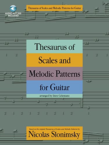 9781780389332: Nicolas slonimsky: thesaurus of scales and melodic patterns (guitar) guitare