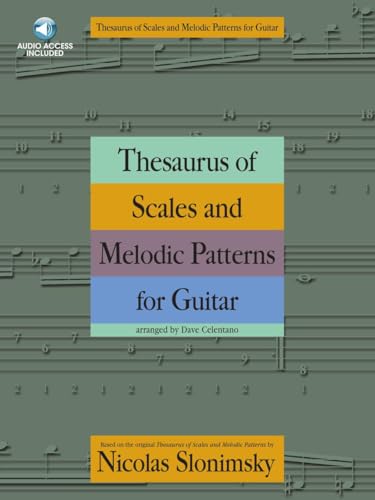 

Thesaurus of Scales and Melodic Patterns for Guitar [Soft Cover ]