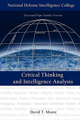 Imagen de archivo de Critical Thinking and Intelligence Analysis (Second Edition) a la venta por Lucky's Textbooks