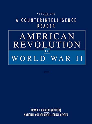 9781780392288: A Counterintelligence Reader, Volume I : American Revolution to World War II