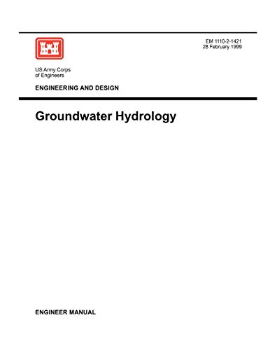 9781780397535: Engineering and Design: Groundwater Hydrology (Engineer Manual 1110-2-1421)