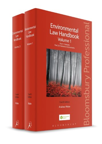 Beispielbild fr Environmental Law Handbook (Volume 2) zum Verkauf von Anybook.com