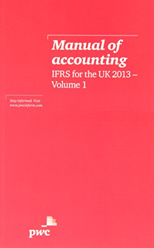 9781780431062: Manual of Accounting, IFRS for the UK 2013