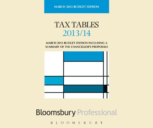 9781780431505: Tax Tables 2013/14