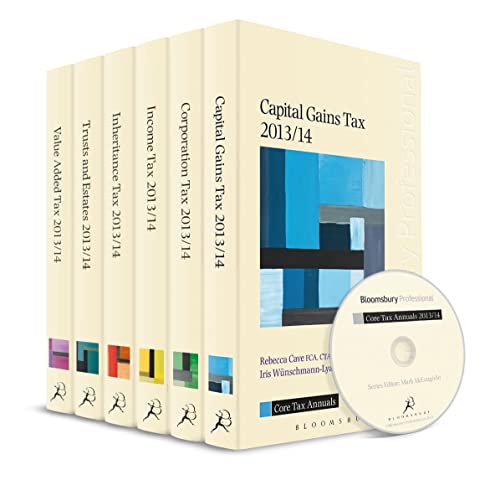 Core Tax Annuals 2013/14 Full Set (9781780431697) by Needham, Andrew; Erwood, Chris; Drysdale, Donald; WÃ¼nschmann-Lyall, Iris; McLaughlin, Mark; Cave, Rebecca; Laing, Sarah