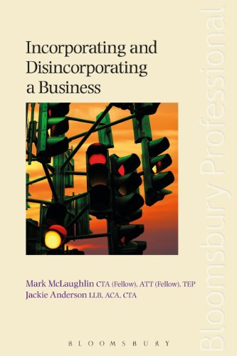 Incorporating and Disincorporating a Business (9781780434179) by McLaughlin, Mark; Anderson, Jackie