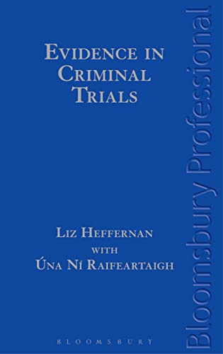 Imagen de archivo de Evidence in Criminal Trials a la venta por Tall Stories BA