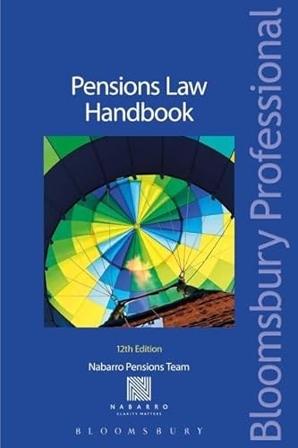 Stock image for Pensions Law Handbook: 12th Edition for sale by Mispah books