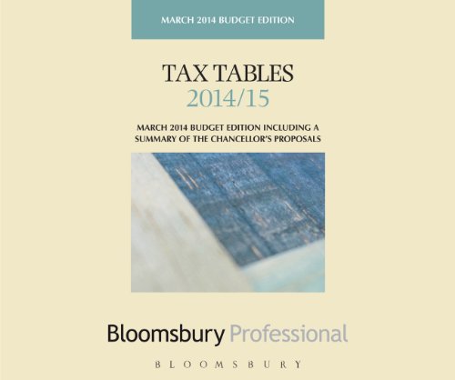 Beispielbild fr Tax Tables 2014/15 zum Verkauf von Anybook.com