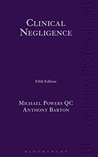 Stock image for CLINICAL NEGLIGENCE (5TH ED) for sale by Basi6 International