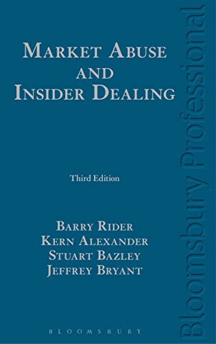 Beispielbild fr Market Abuse and Insider Dealing zum Verkauf von Better World Books Ltd