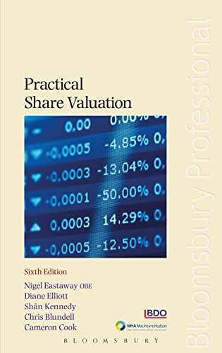Imagen de archivo de Practical Share Valuation a la venta por Books Puddle