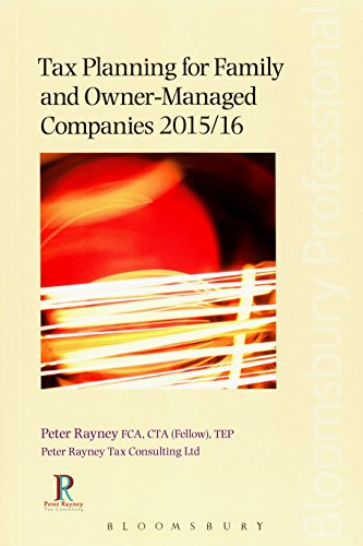9781780437828: Tax Planning for Family and Owner-Managed Companies 2015/16