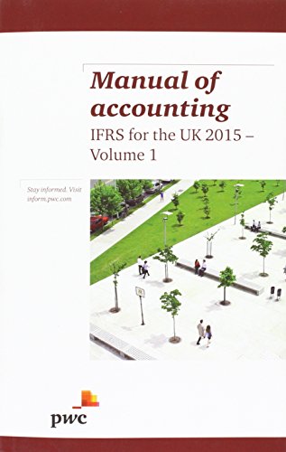 9781780438108: Pwc: Manual Of Acounting IFRS UK 2015 Vol1&2