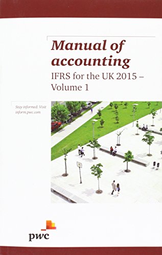 Stock image for Manual of Acounting Ifrs UK 2015 Vol1&2 for sale by AwesomeBooks