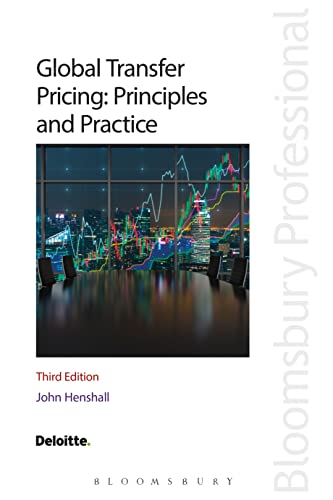 9781780439822: Global Transfer Pricing: Principles and Practice