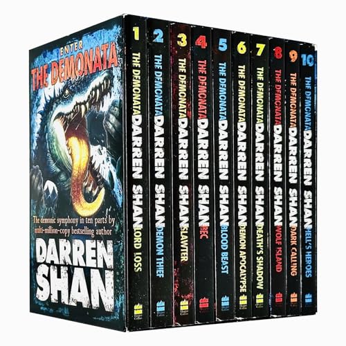 Beispielbild fr Darren Shan Demonata Collection Set Pack, 10 Books Set, (Bec, Blood Beast, Dark Calling, Death's Shadow, Demon Apocalypse, Demon Thief, Hell's Heroes, Lord Loss, Slawter, Wolf Island) zum Verkauf von Blindpig Books