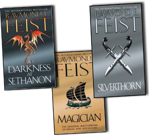 9781780487298: Raymond E. Feist Riftwar Saga 3 Books Collection Set Pack (Magician, A Darkness at Sethanon, Silverthorn) NEW