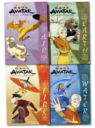 Avatar the Last Airbender 4 Books Collection Set Pack (The Lost Scrolls):  9781780488950 - AbeBooks