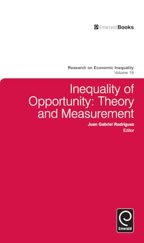 9781780520346: Inequality of Opportunity: Theory and Measurement (Research on Economic Inequality, 19)