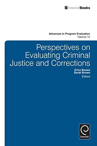 Beispielbild fr Perspectives on Evaluating Criminal Justice and Corrections zum Verkauf von Blackwell's