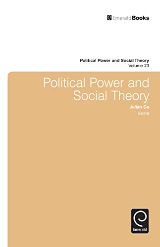 Imagen de archivo de Political Power and Social Theory. Volume 23 a la venta por Blackwell's