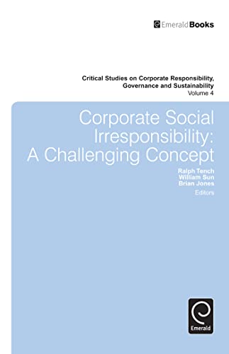 Stock image for Corporate Social Irresponsibility for sale by Blackwell's