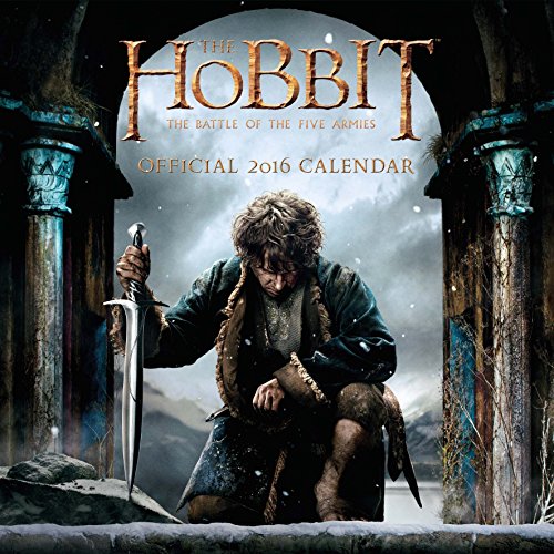 9781780548692: Official the Hobbit 2016 Square Calendar