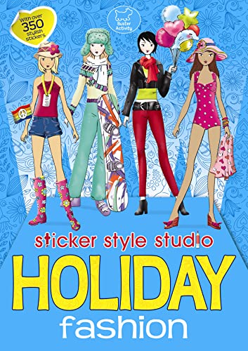 Imagen de archivo de Holiday Fashion: Sticker Style Studio a la venta por WorldofBooks