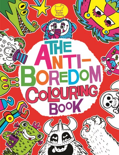 Stock image for The Anti-Boredom Colouring Book for sale by WorldofBooks