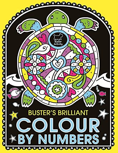 9781780552026: Buster's Brilliant Colour By Numbers [Idioma Ingls]