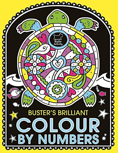 9781780552026: Buster's Brilliant Colour by Numbers [Lingua Inglese]