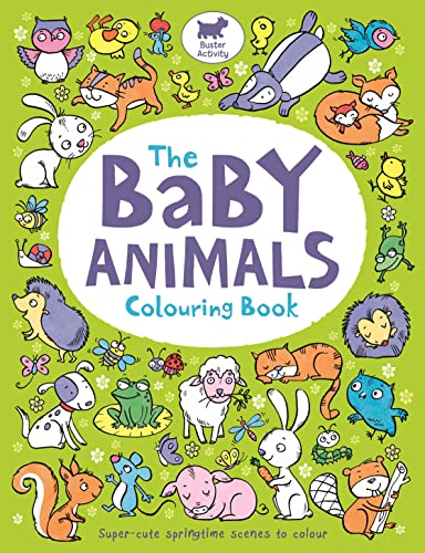 Beispielbild fr The Baby Animals Colouring Book zum Verkauf von WorldofBooks