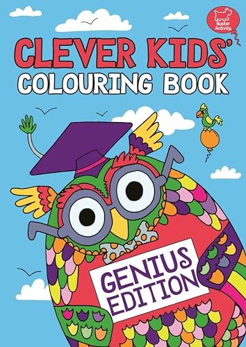 Beispielbild fr Clever Kids' Colouring Book: Genius Edition zum Verkauf von WorldofBooks