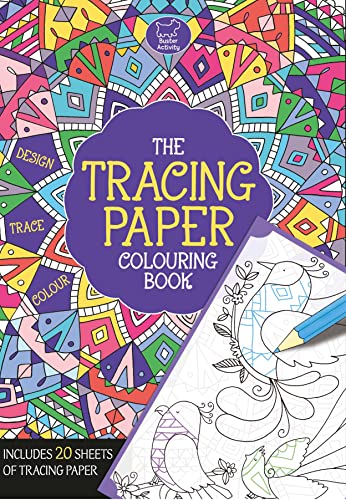 Beispielbild fr The Tracing Paper Colouring Book zum Verkauf von WorldofBooks