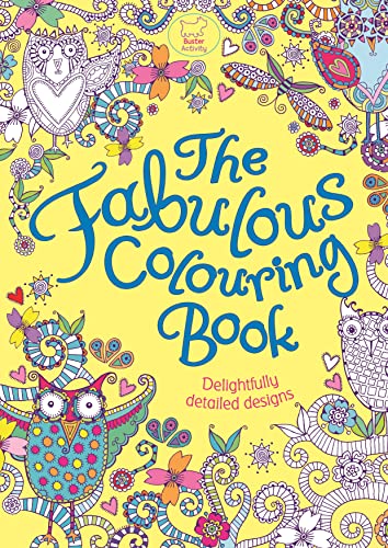 Stock image for The Fabulous Colouring Book for sale by WorldofBooks