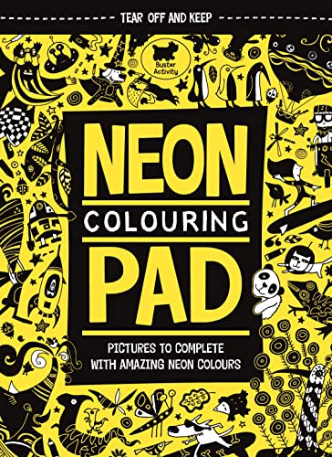 Stock image for The Neon Colouring Pad for sale by WorldofBooks