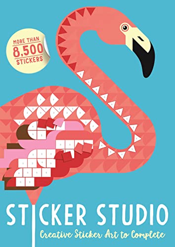 Stock image for Sticker Studio: Creative Sticker Art to Complete for sale by WorldofBooks