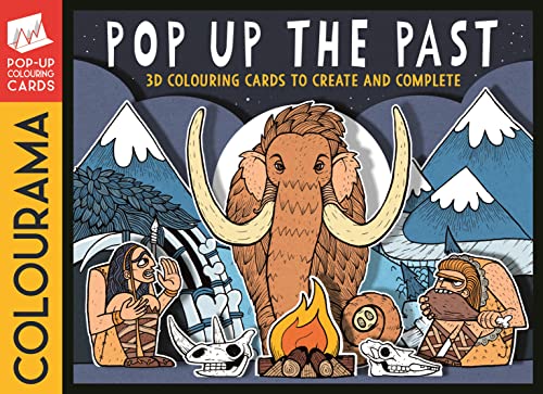 Stock image for COLOURAMA: Pop Up The Past: 3D Colouring Cards to Create and Complete: 1 for sale by WorldofBooks